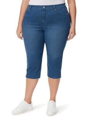 Stylish Women's Capri Jeans, High-Waisted, Comfortable Fit, Versatile Fashion